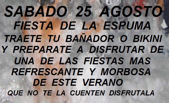 Fiesta de la Espuma